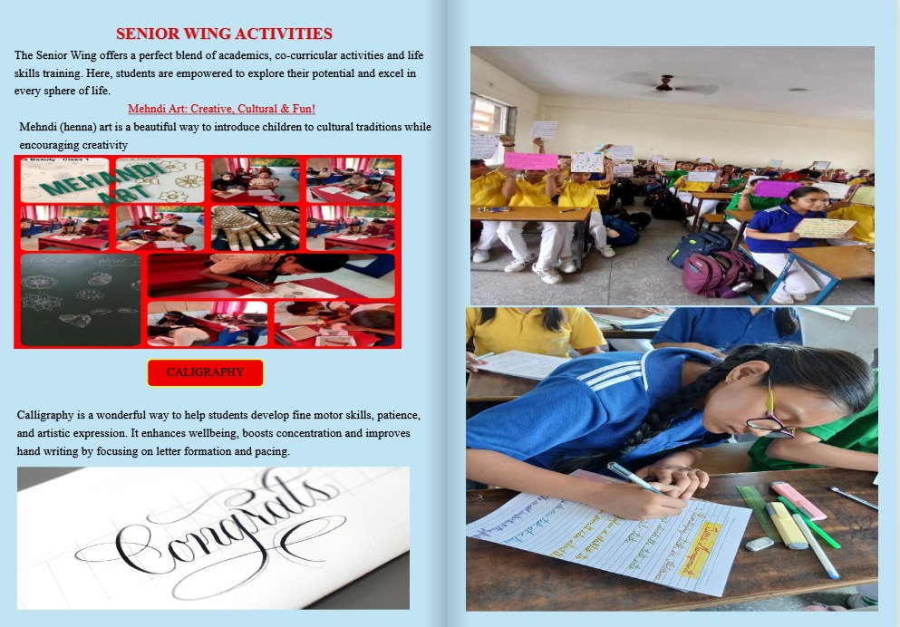 Senior Wing Activities